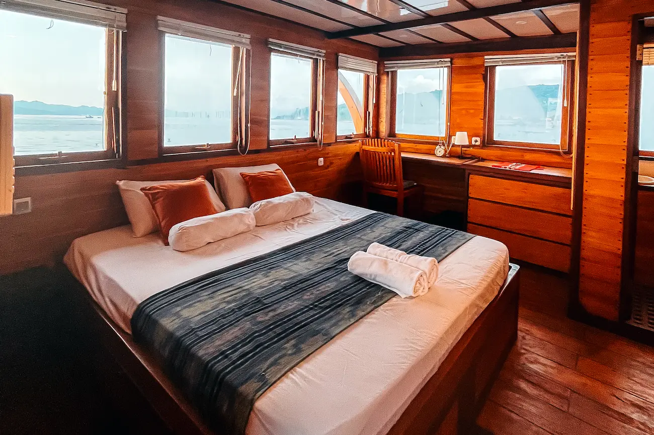 Metroxylon, a sea views room located in the main deck